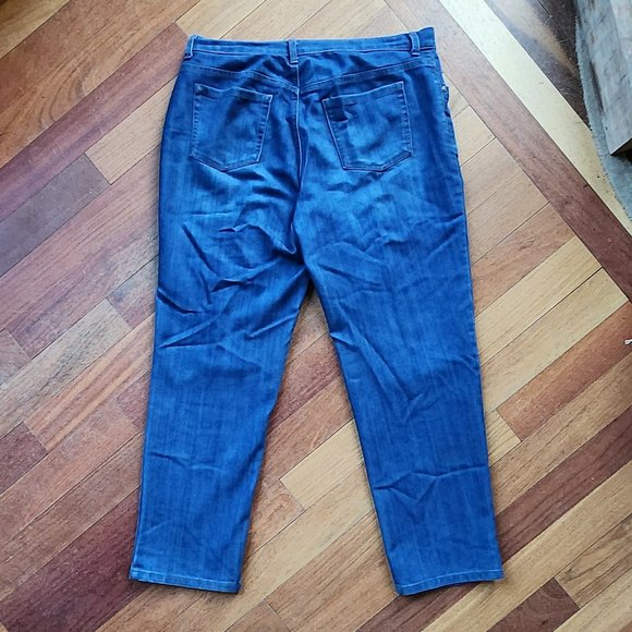 Gloria Vanderbilt Classic High Rise Tapered Jeans Size 14 Short - Picture 13 of 16